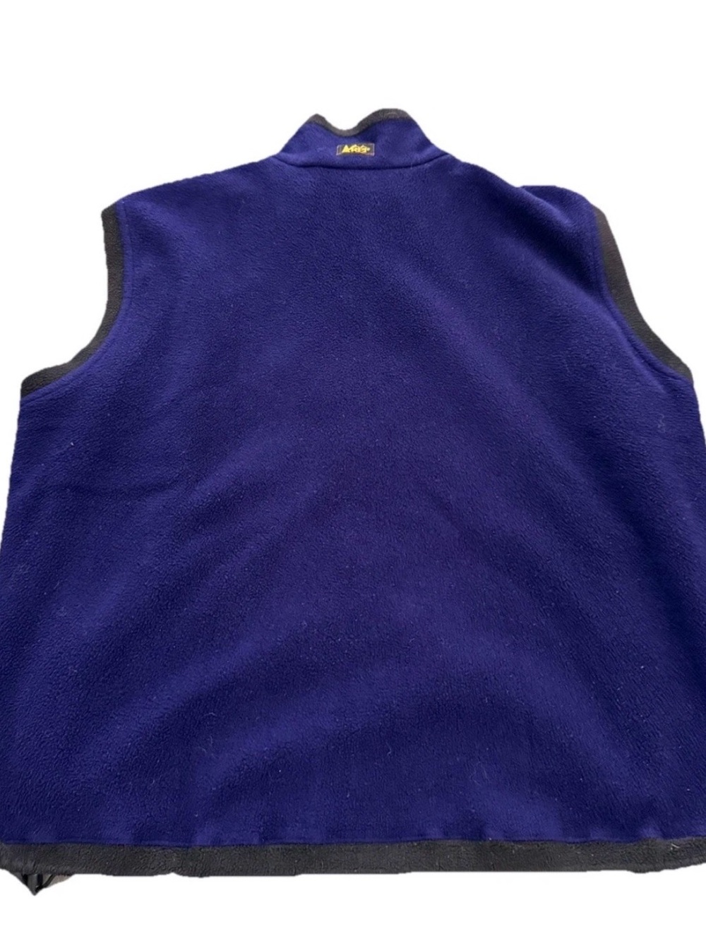 Vintage REI Vest Mens XL Purple Thaw Fleece Made In USA Hiking Outdoor - Picture 7 of 7